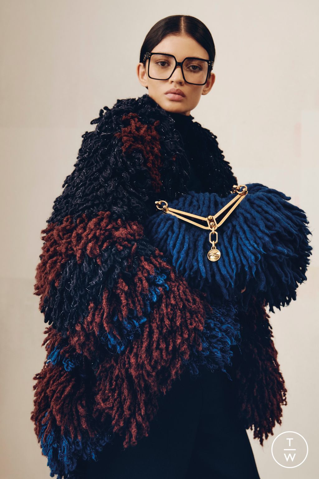 Fashion Week Milan Pre-Fall 2025 look 12 from the Etro collection womenswear