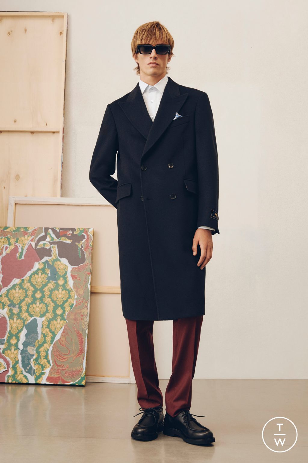 Fashion Week Milan Pre-Fall 2025 look 17 de la collection Etro womenswear