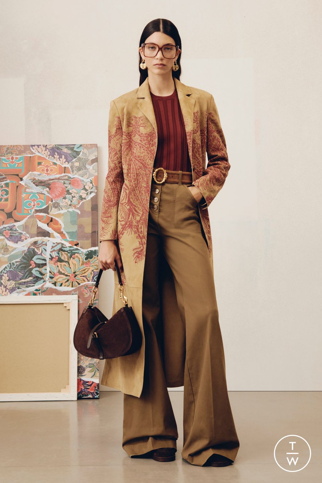 Fashion Week Milan Pre-Fall 2025 look 22 from the Etro collection womenswear