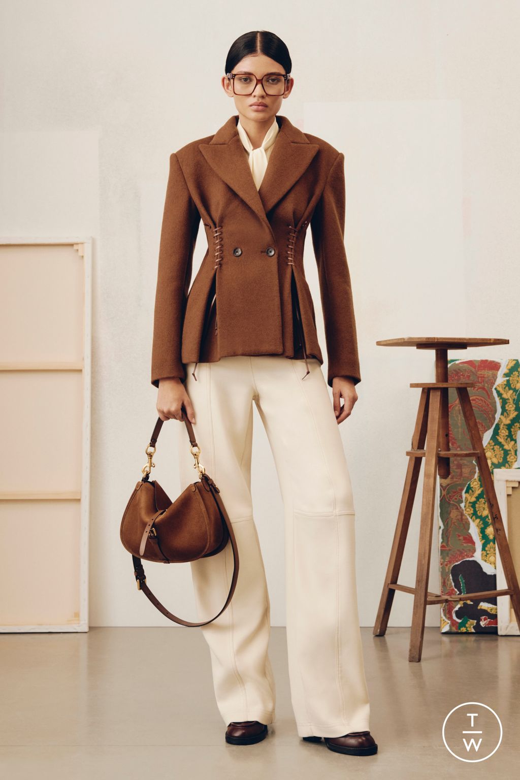 Fashion Week Milan Pre-Fall 2025 look 33 from the Etro collection womenswear