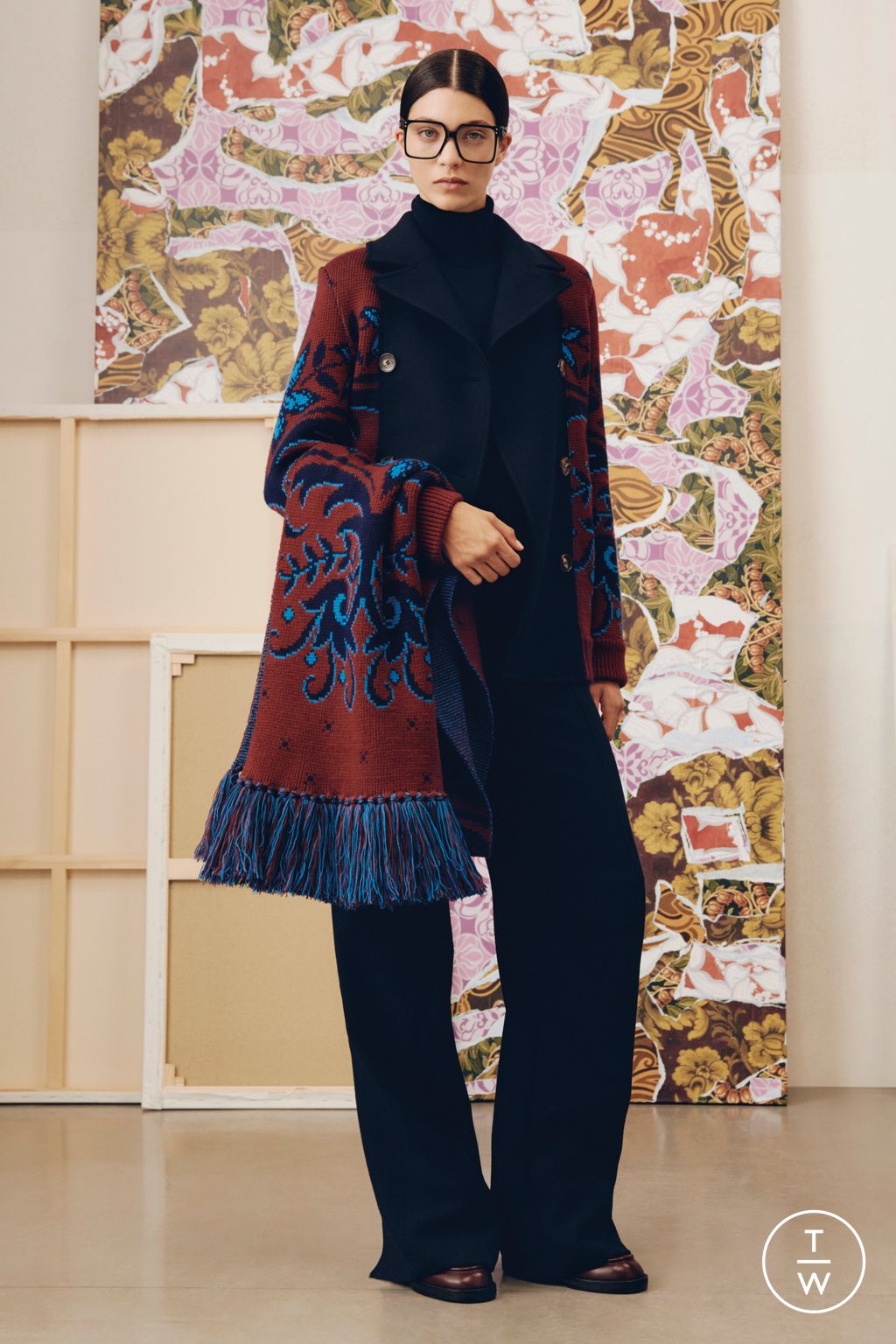 Fashion Week Milan Pre-Fall 2025 look 40 de la collection Etro womenswear