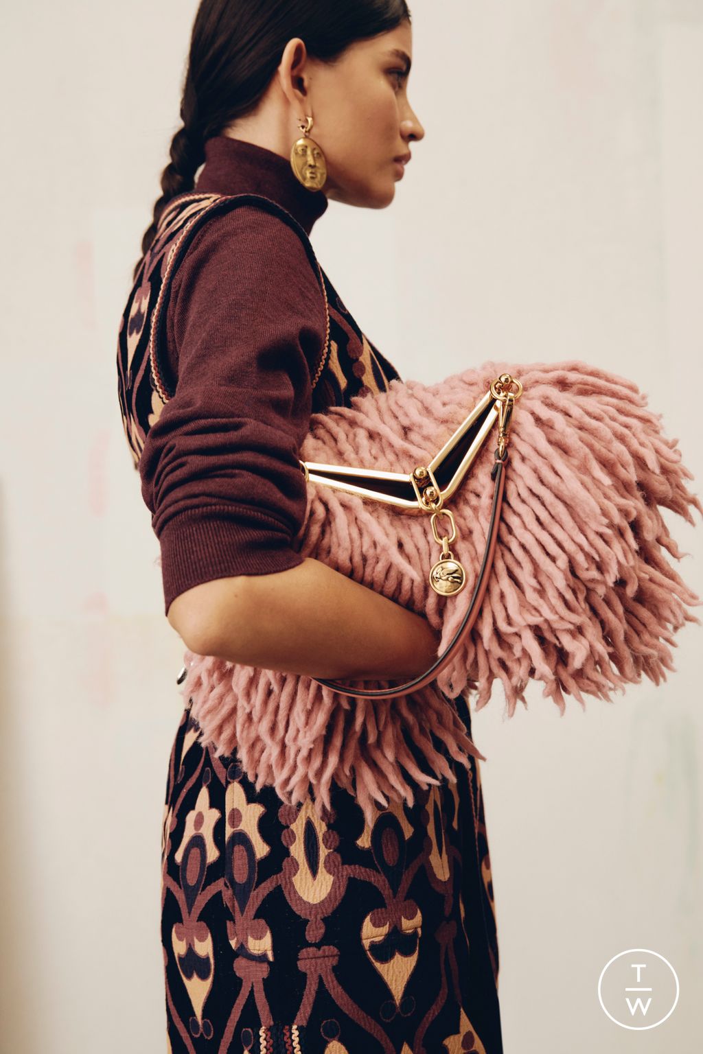 Fashion Week Milan Pre-Fall 2025 look 8 from the Etro collection womenswear