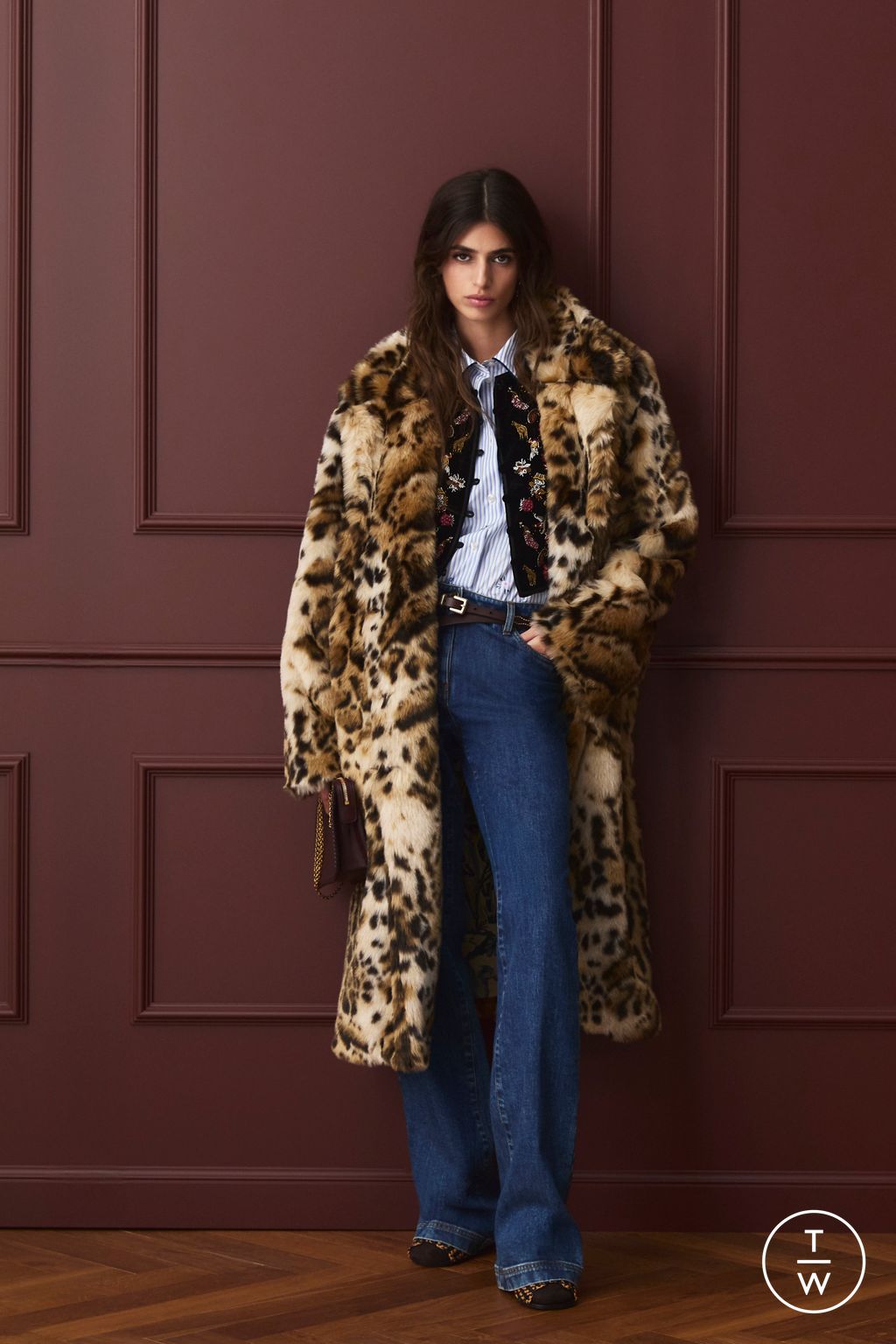 Fashion Week Milan Pre-Fall 2026 look 46 de la collection Etro womenswear