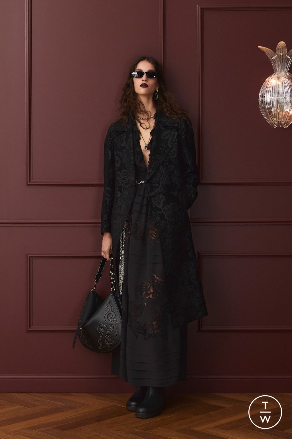 Fashion Week Milan Pre-Fall 2026 look 49 from the Etro collection 女装