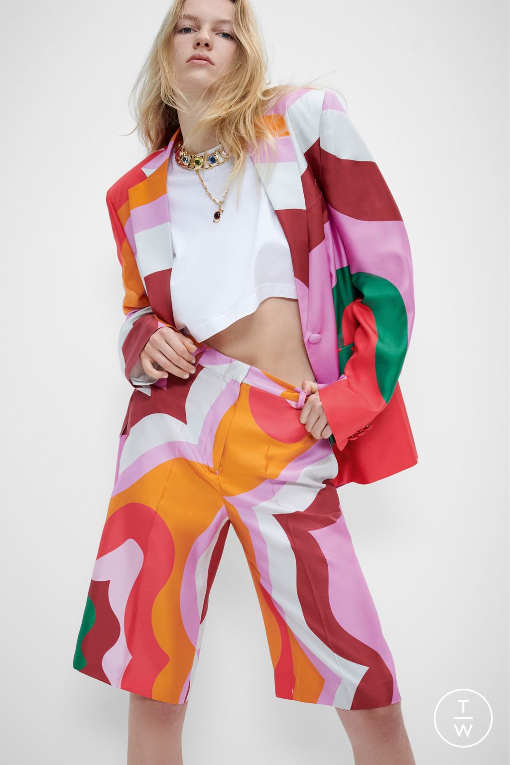 Fashion Week Milan Resort 2023 look 2 de la collection Etro womenswear
