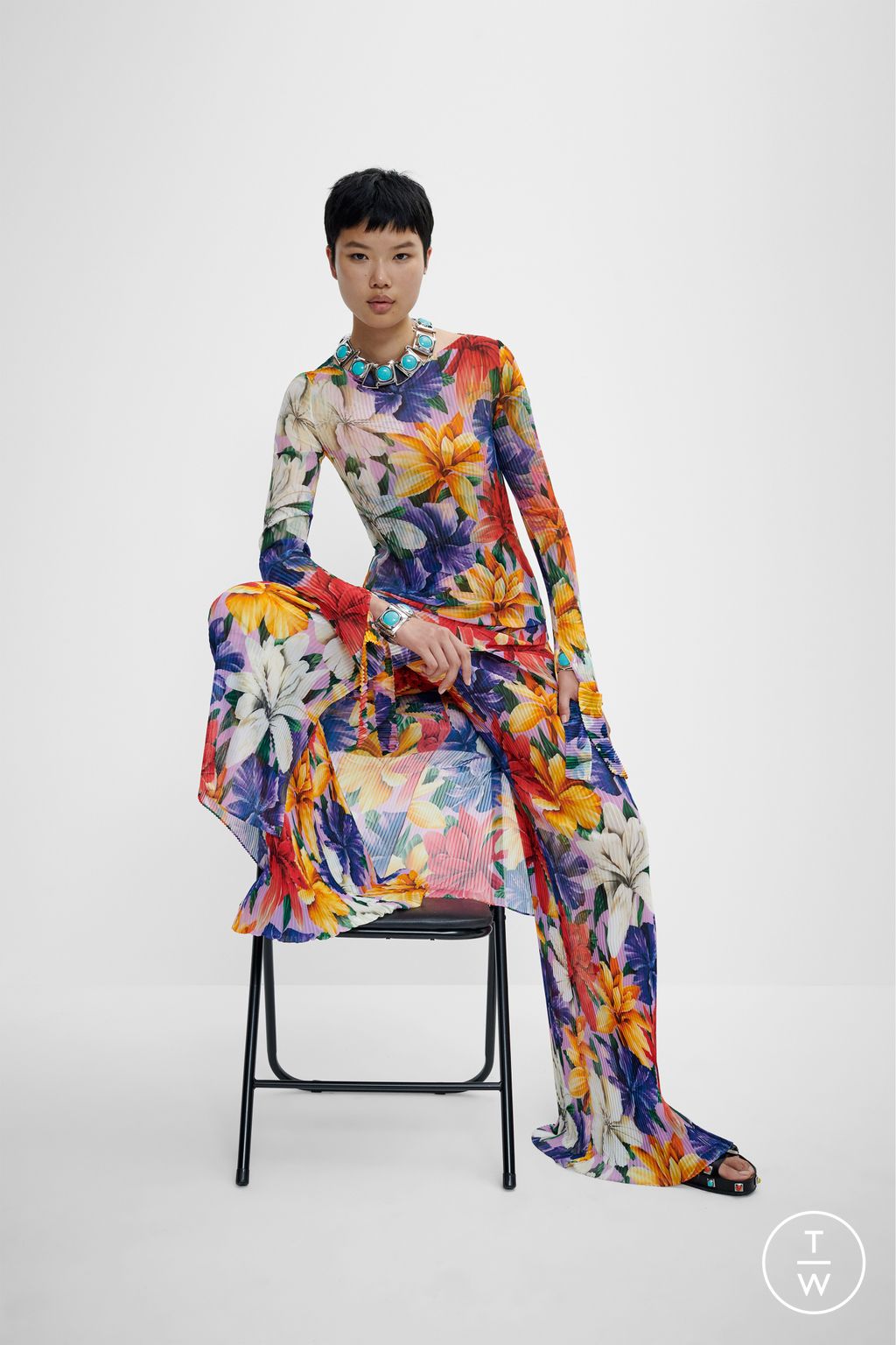Fashion Week Milan Resort 2023 look 23 de la collection Etro womenswear
