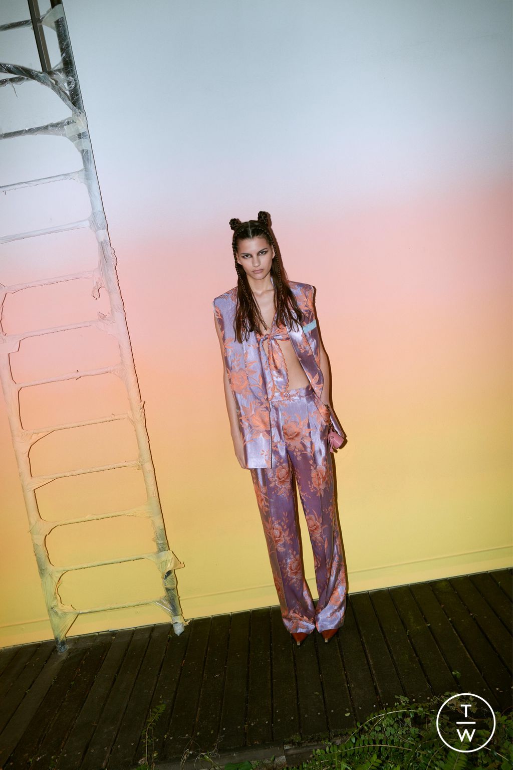 Fashion Week Milan Resort 2024 look 26 from the Etro collection womenswear