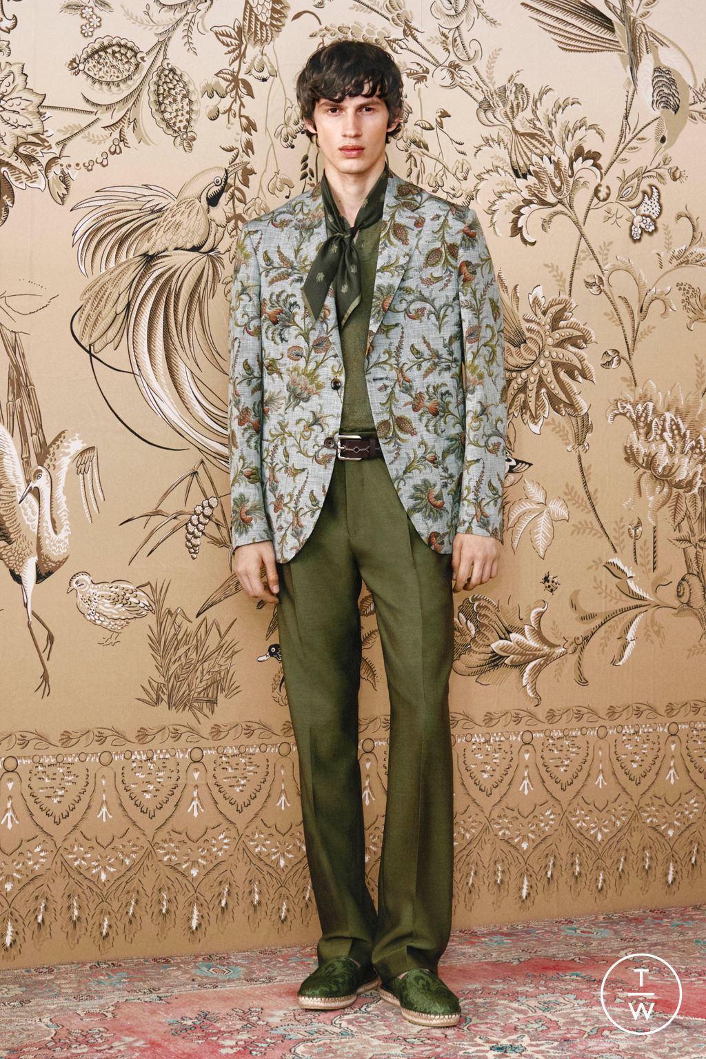 Fashion Week Milan Resort 2026 look 27 from the Etro collection womenswear