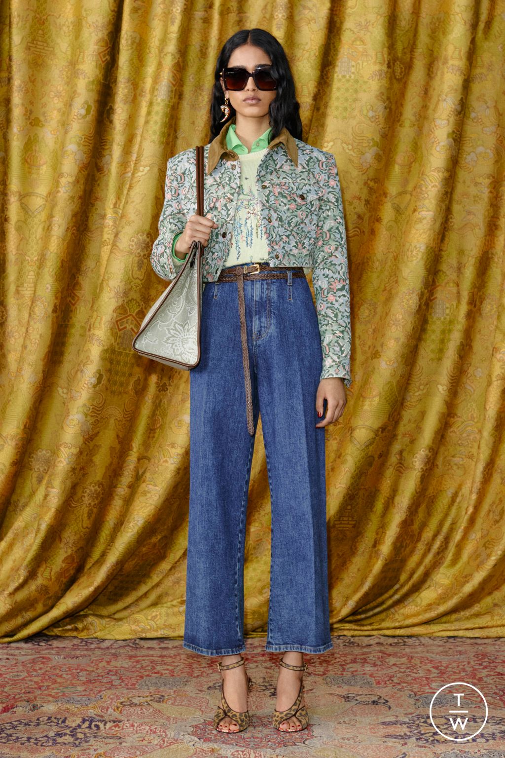 Fashion Week Milan Resort 2026 look 33 from the Etro collection womenswear
