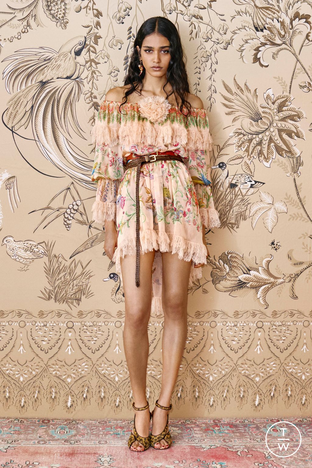 Fashion Week Milan Resort 2026 look 4 from the Etro collection womenswear