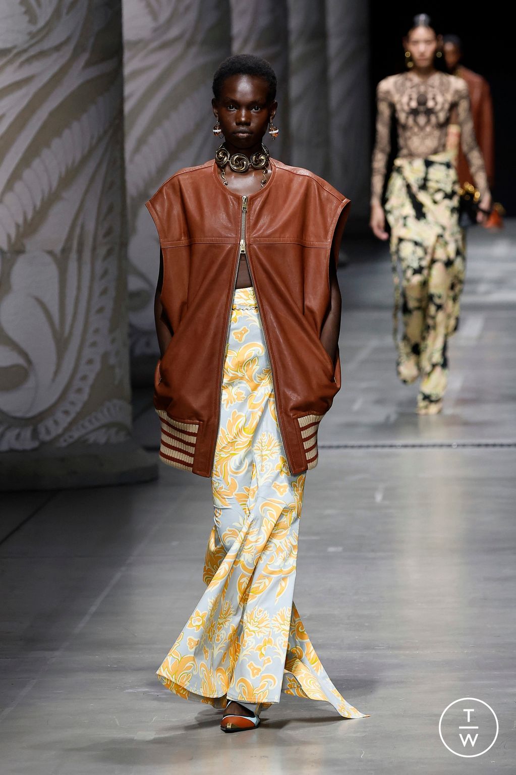 Fashion Week Milan Spring/Summer 2024 look 3 de la collection Etro womenswear