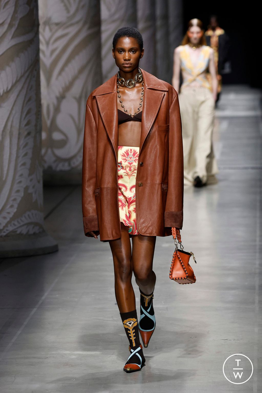 Fashion Week Milan Spring/Summer 2024 look 5 de la collection Etro womenswear