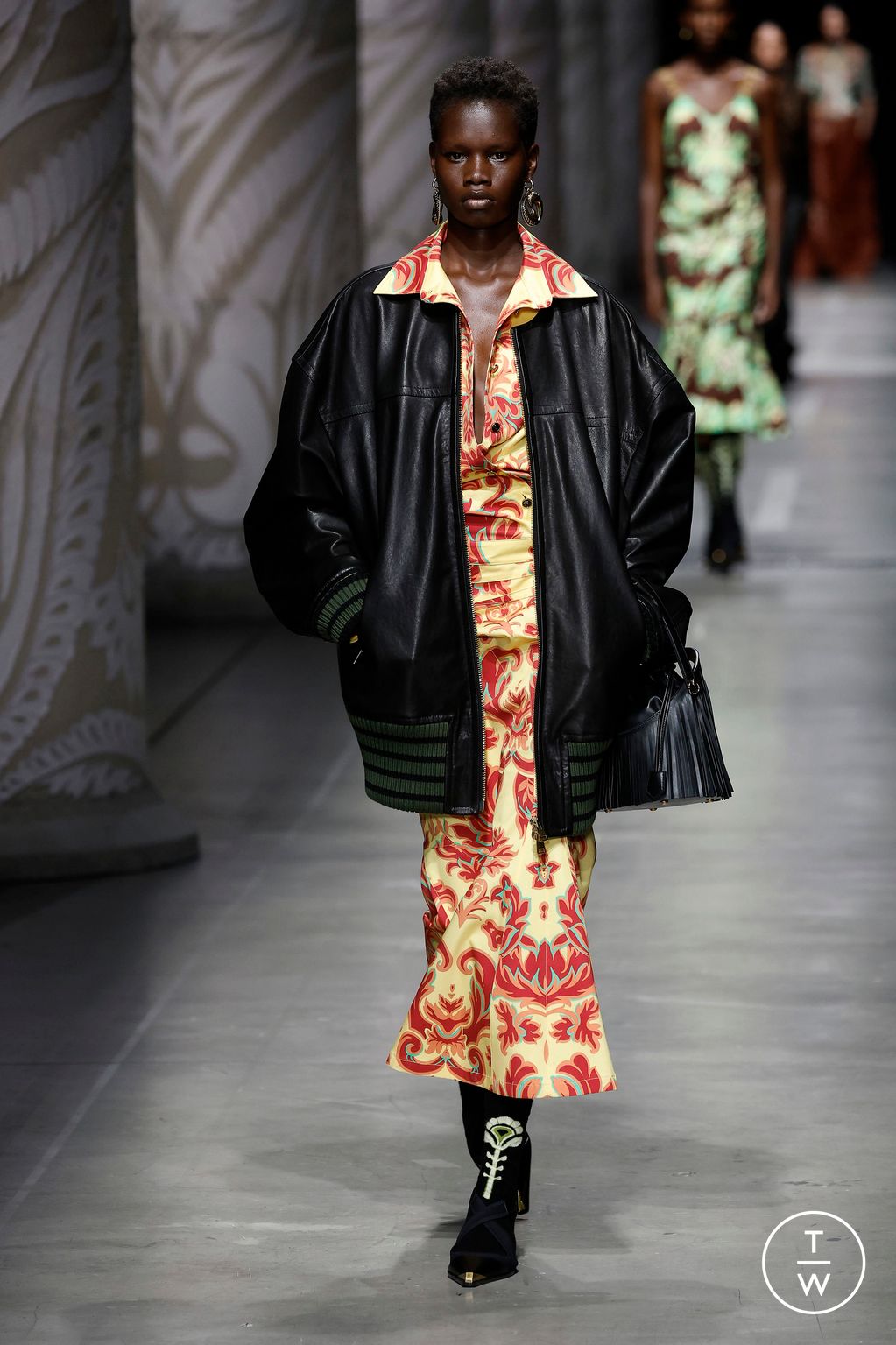 Fashion Week Milan Spring/Summer 2024 look 7 from the Etro collection womenswear