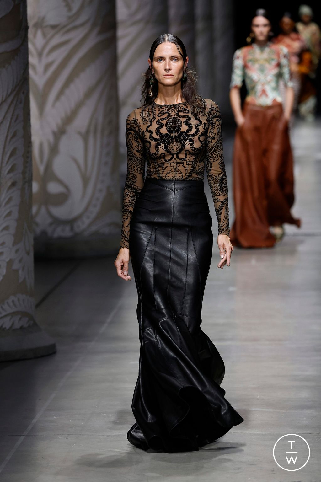 Fashion Week Milan Spring/Summer 2024 look 9 de la collection Etro womenswear