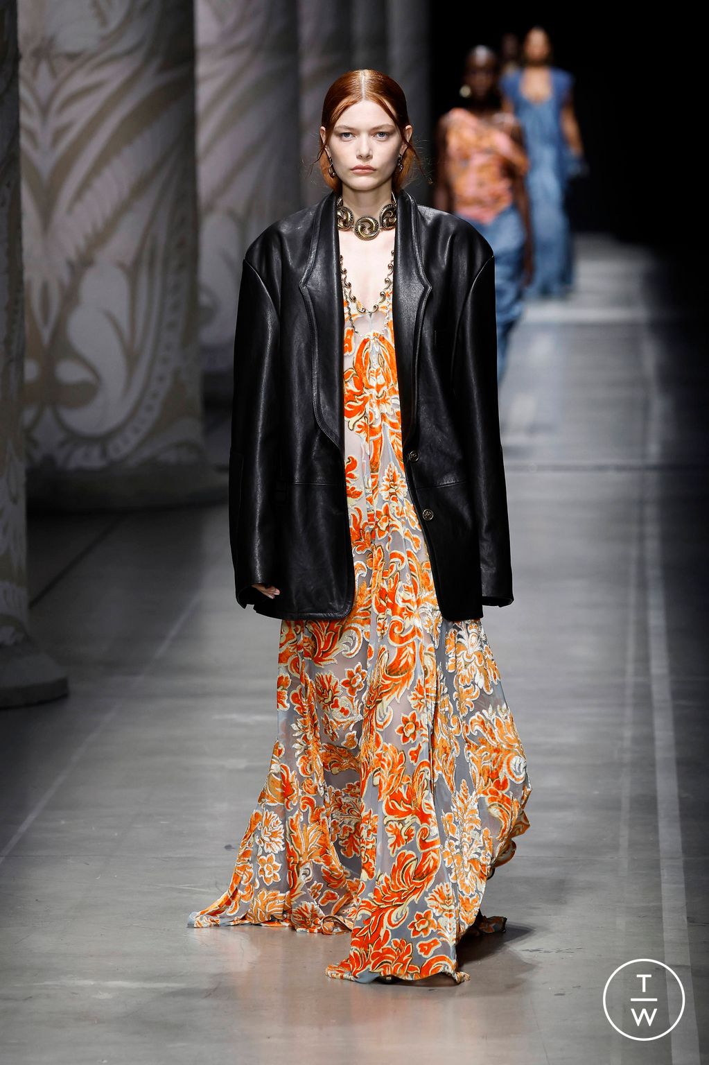 Fashion Week Milan Spring/Summer 2024 look 17 from the Etro collection 女装