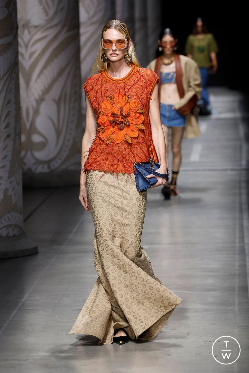 Fashion Week Milan Spring/Summer 2024 look 29 from the Etro collection 女装