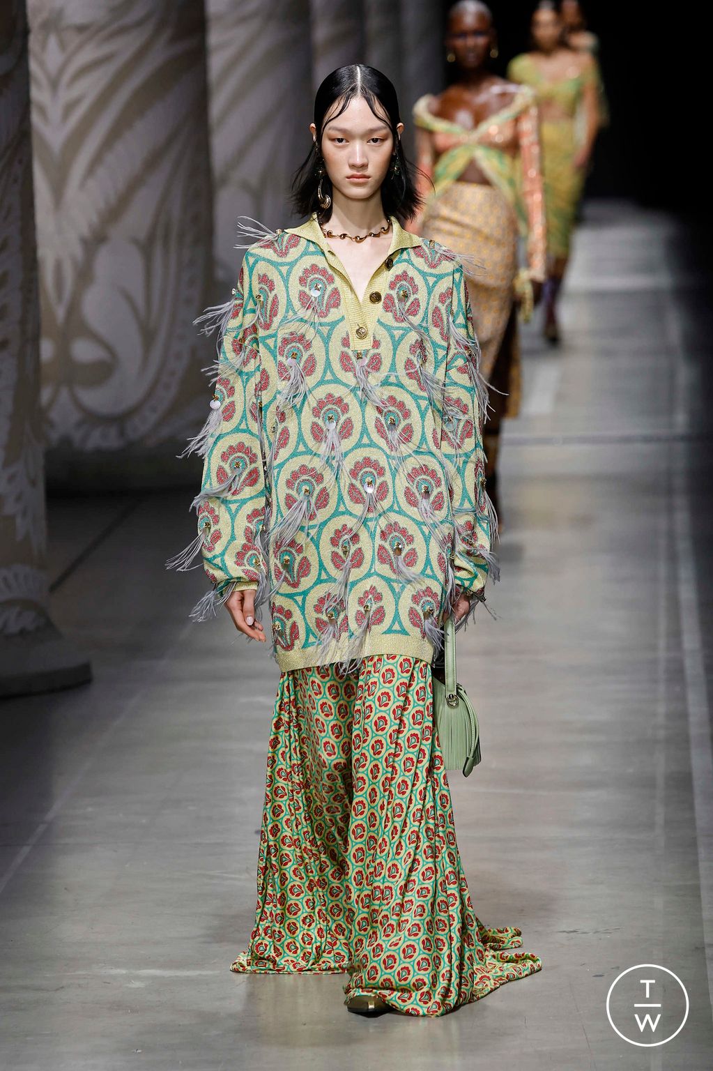 Fashion Week Milan Spring/Summer 2024 look 39 from the Etro collection 女装