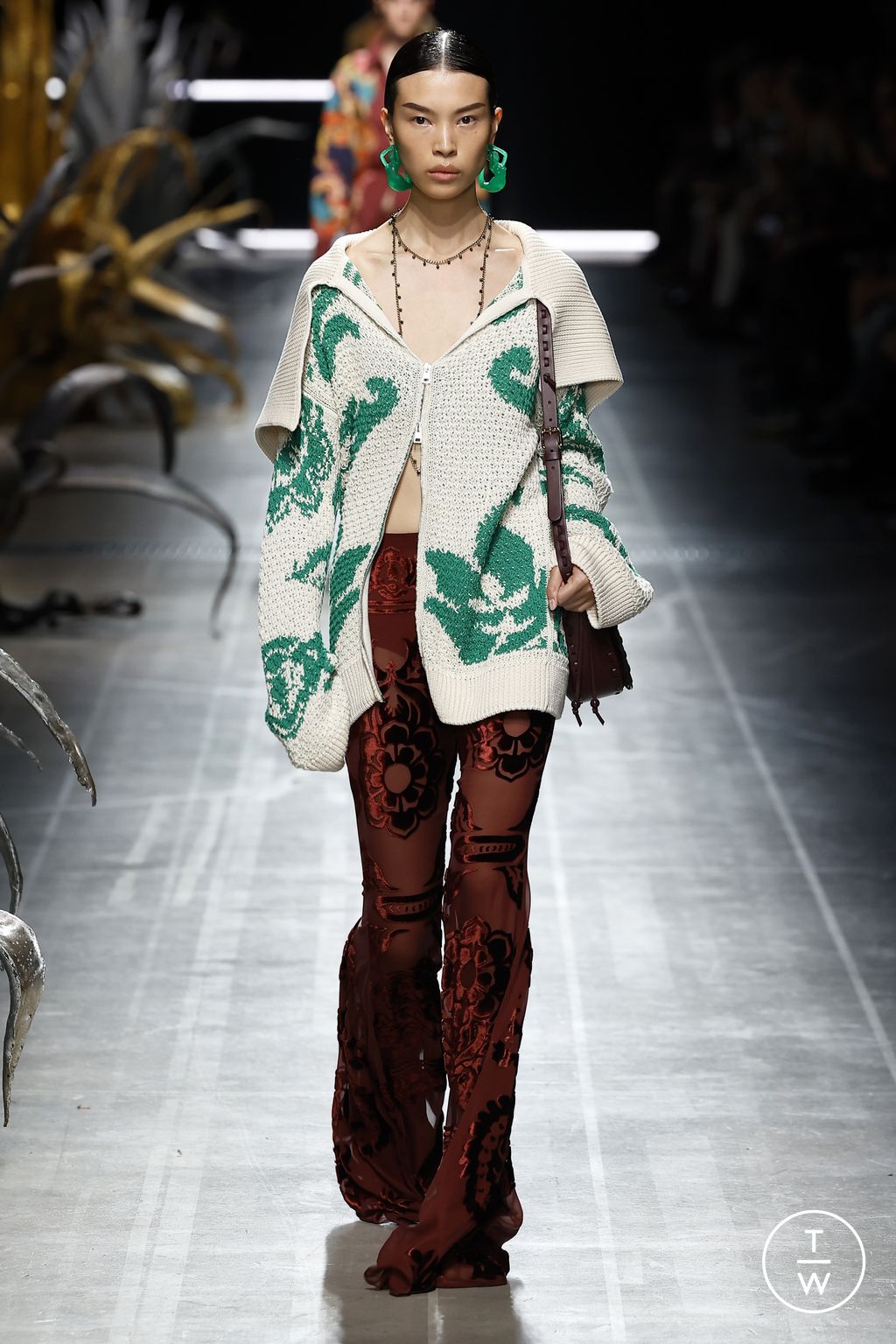 Fashion Week Milan Spring/Summer 2025 look 25 from the Etro collection 女装