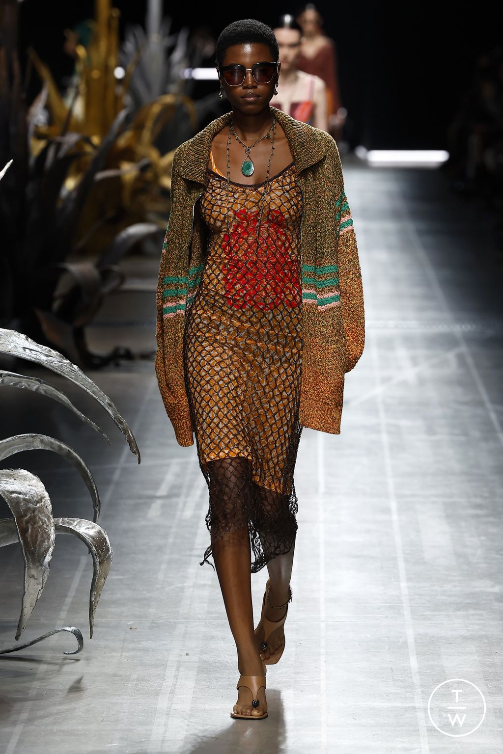 Fashion Week Milan Spring-Summer 2025 look 27 from the Etro collection womenswear