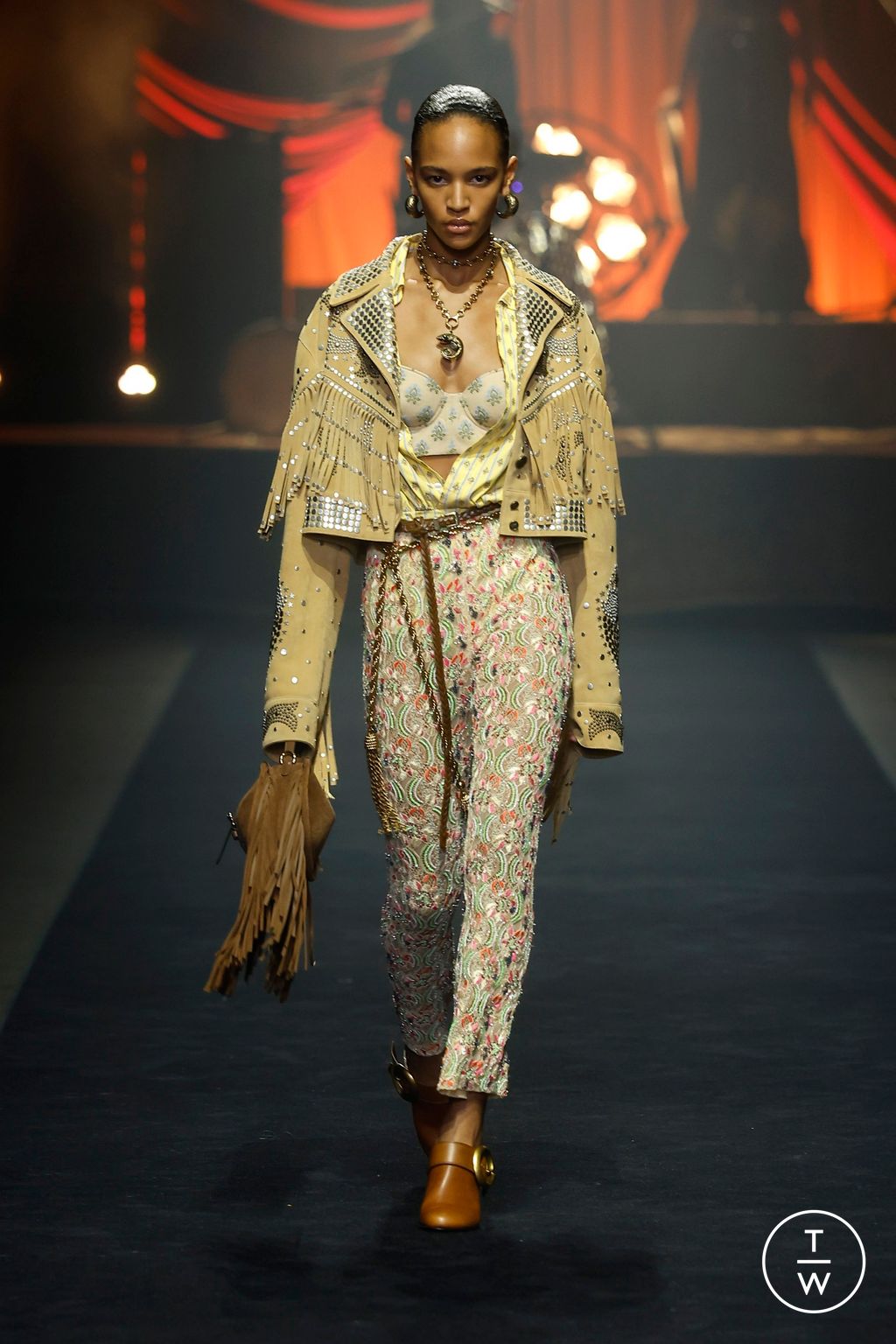 Fashion Week Milan Spring/Summer 2026 look 4 from the Etro collection womenswear