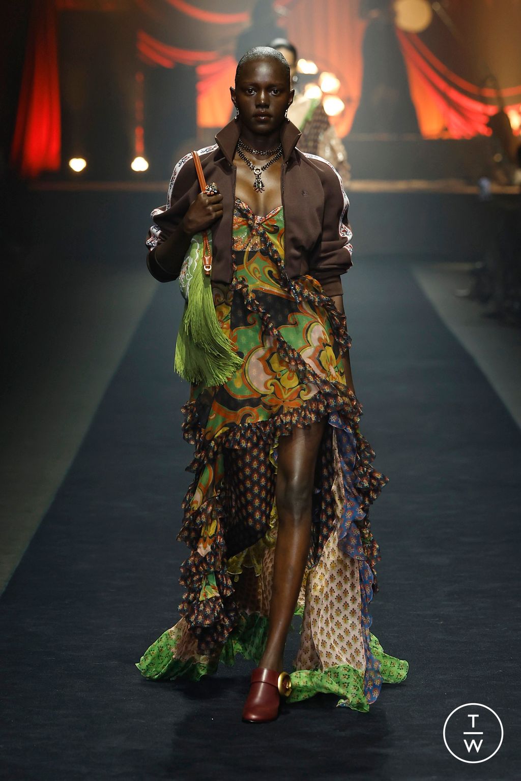 Fashion Week Milan Spring/Summer 2026 look 8 from the Etro collection womenswear