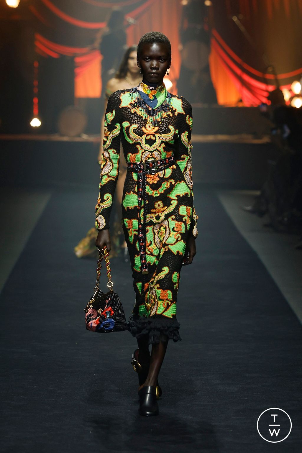 Fashion Week Milan Spring/Summer 2026 look 13 from the Etro collection womenswear