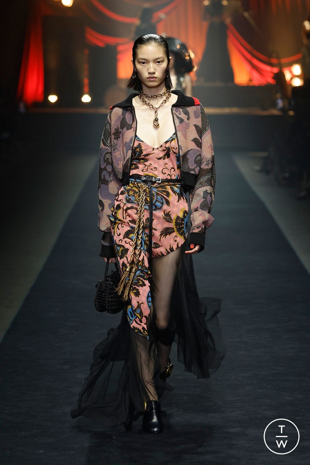 Fashion Week Milan Spring/Summer 2026 look 20 from the Etro collection womenswear