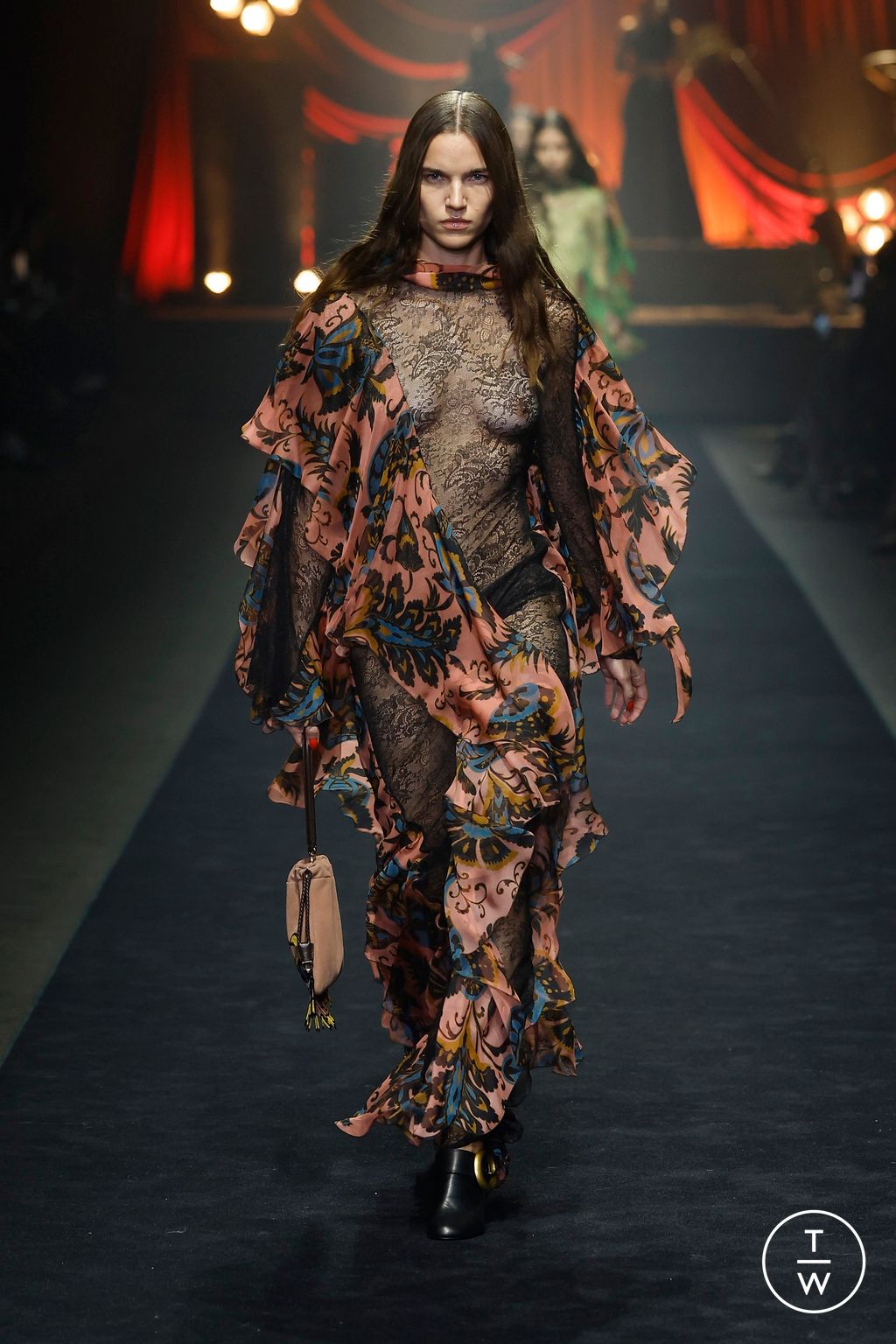 Fashion Week Milan Spring/Summer 2026 look 22 from the Etro collection womenswear