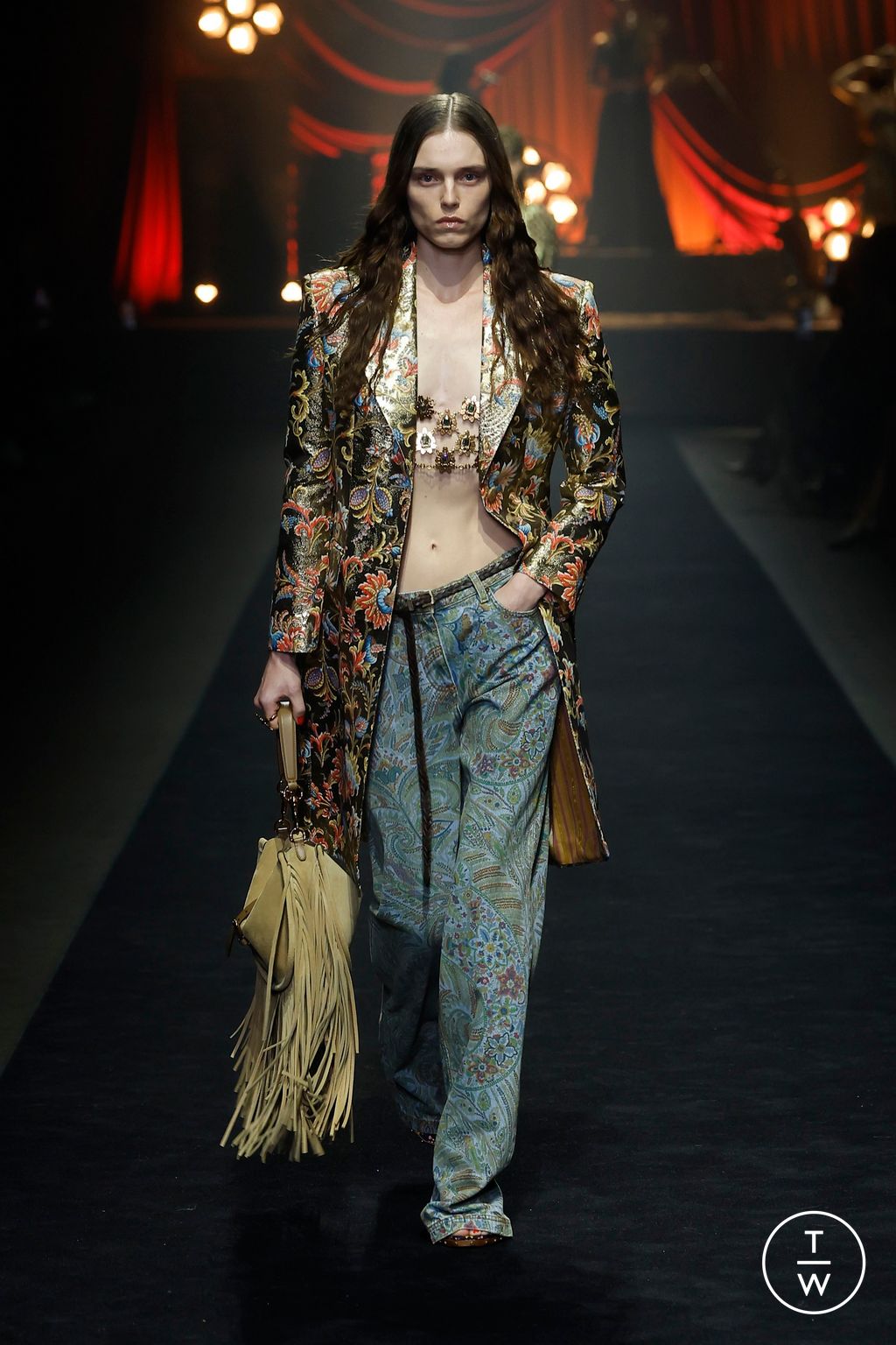 Fashion Week Milan Spring/Summer 2026 look 26 de la collection Etro womenswear
