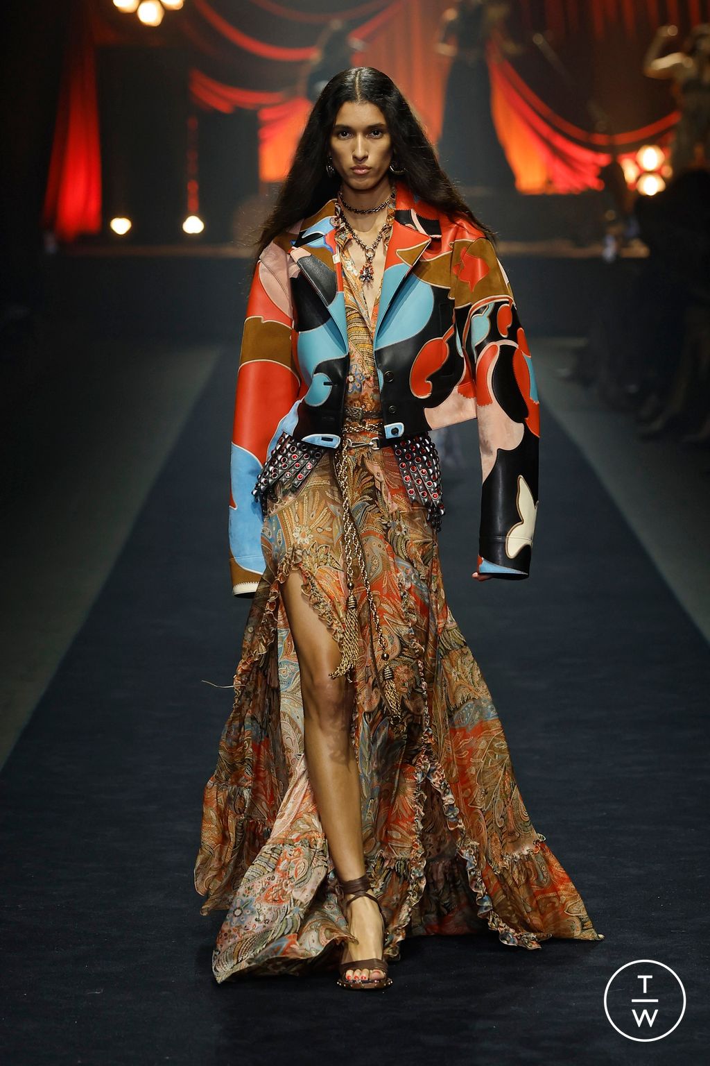 Fashion Week Milan Spring/Summer 2026 look 33 de la collection Etro womenswear