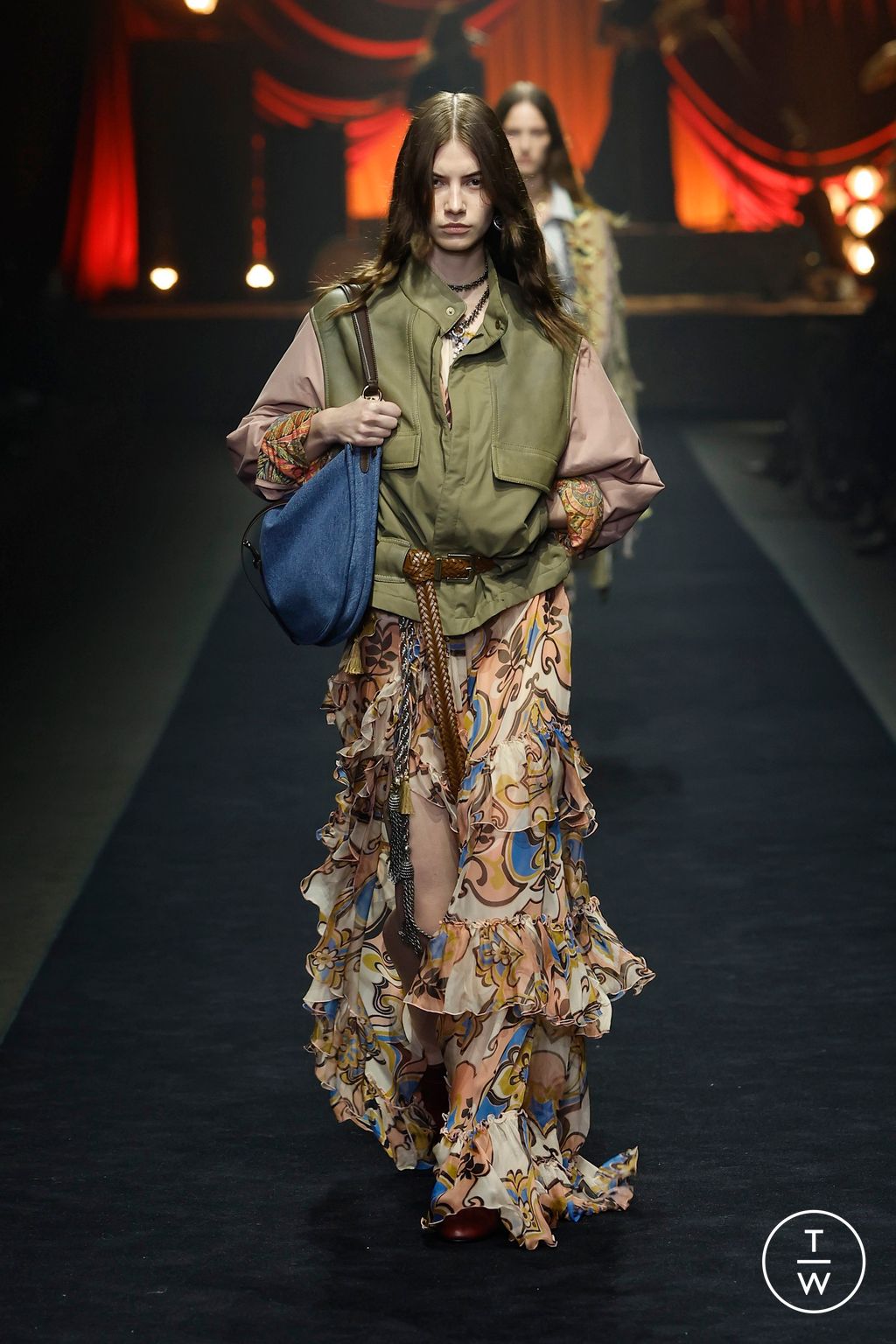 Fashion Week Milan Spring/Summer 2026 look 38 de la collection Etro womenswear