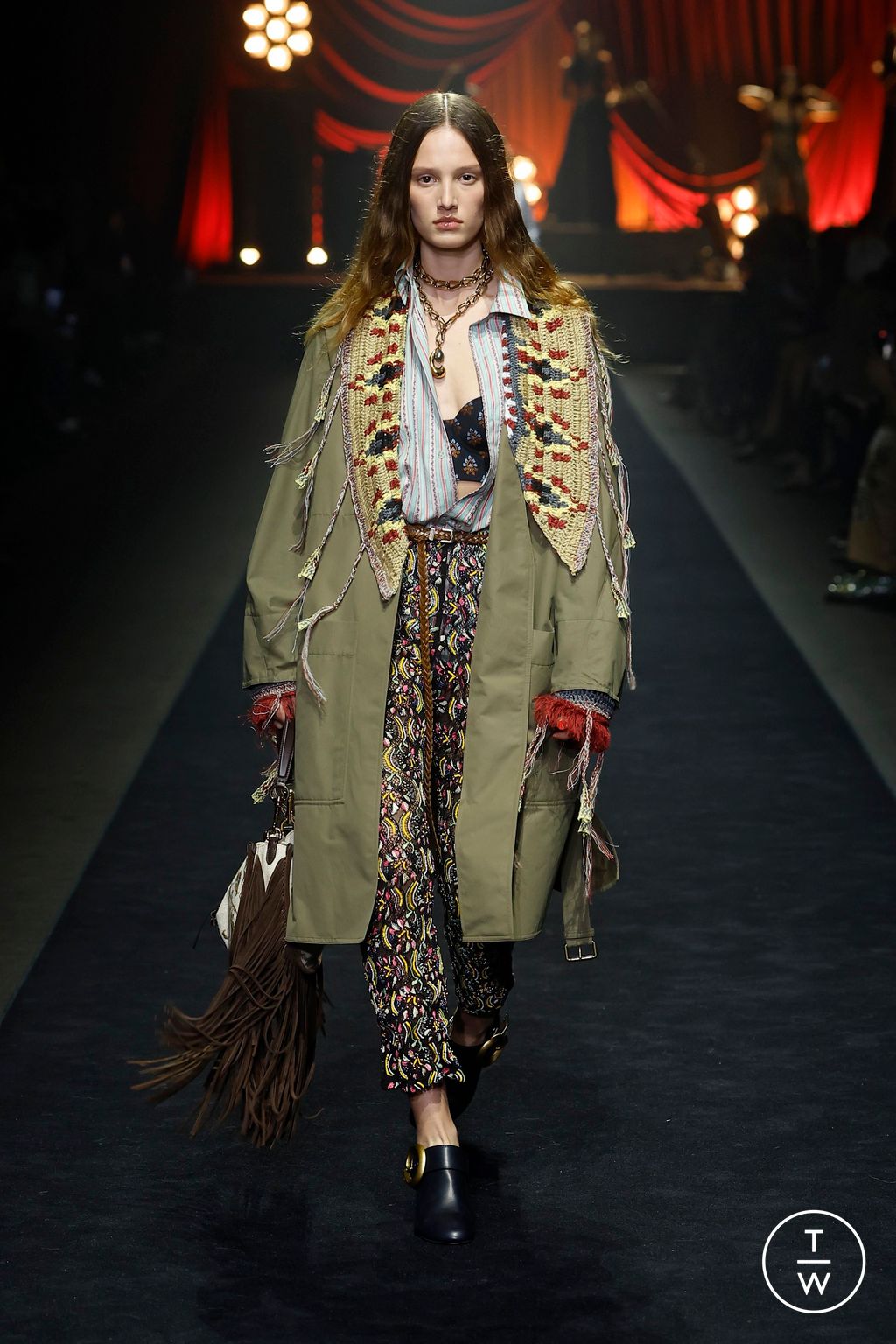 Fashion Week Milan Spring/Summer 2026 look 39 from the Etro collection womenswear