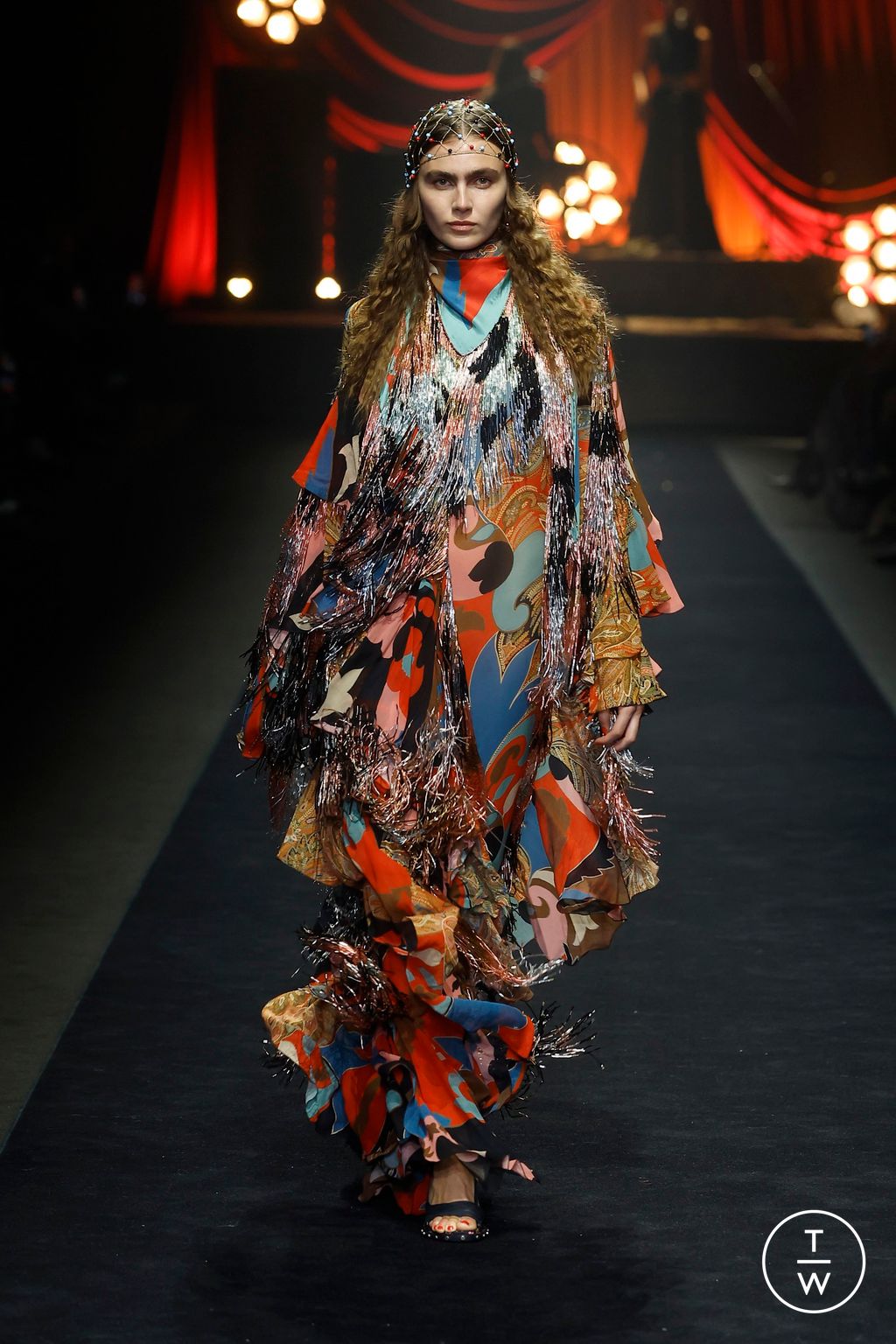 Fashion Week Milan Spring/Summer 2026 look 48 from the Etro collection womenswear