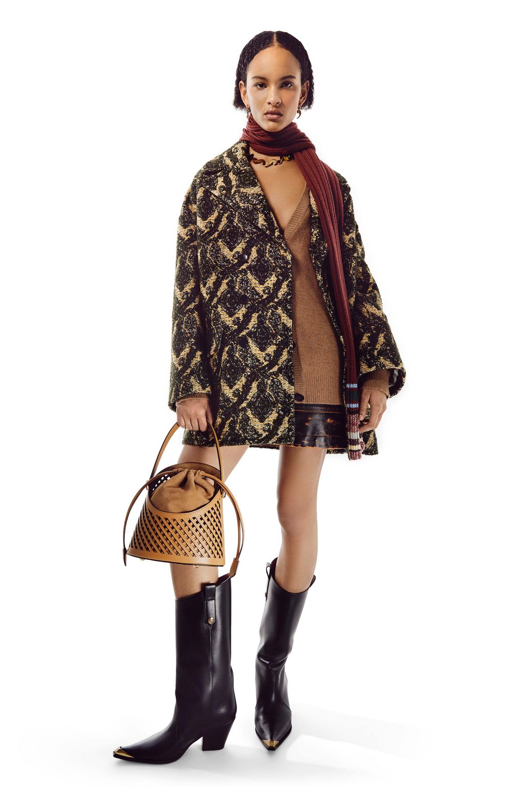 Fashion Week Milan Pre-Fall 2024 look 20 from the Etro collection 女装