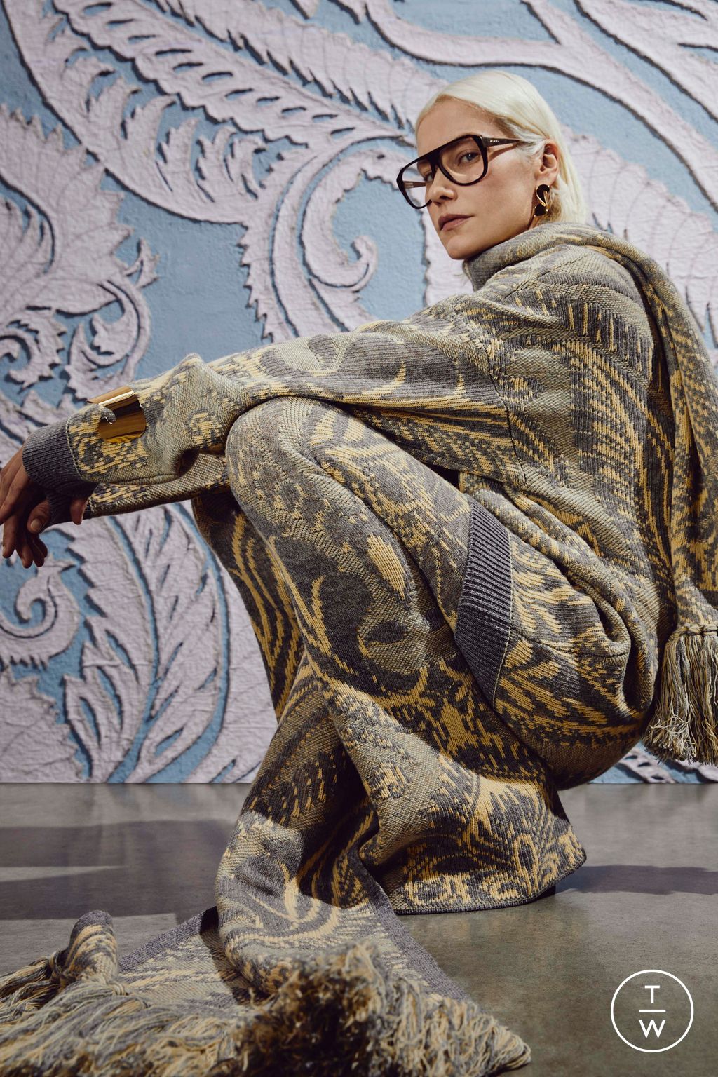 Fashion Week Milan Pre-Fall 2024 look 29 from the Etro collection 女装