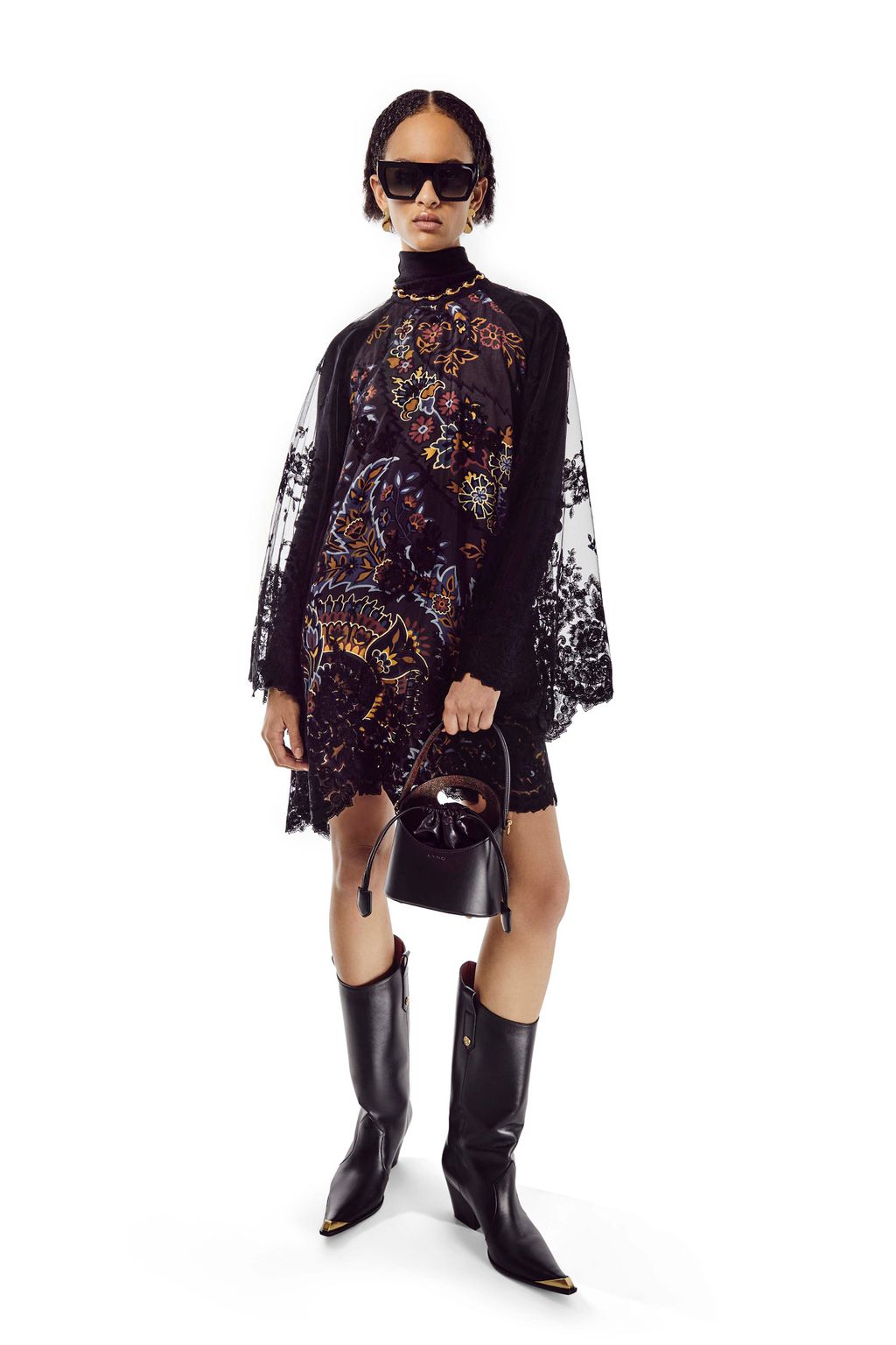 Fashion Week Milan Pre-Fall 2024 look 3 from the Etro collection 女装