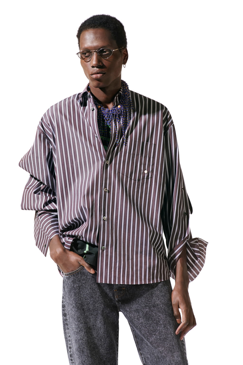 Fashion Week Paris Fall/Winter 2021 look 24 from the Études Studio collection menswear