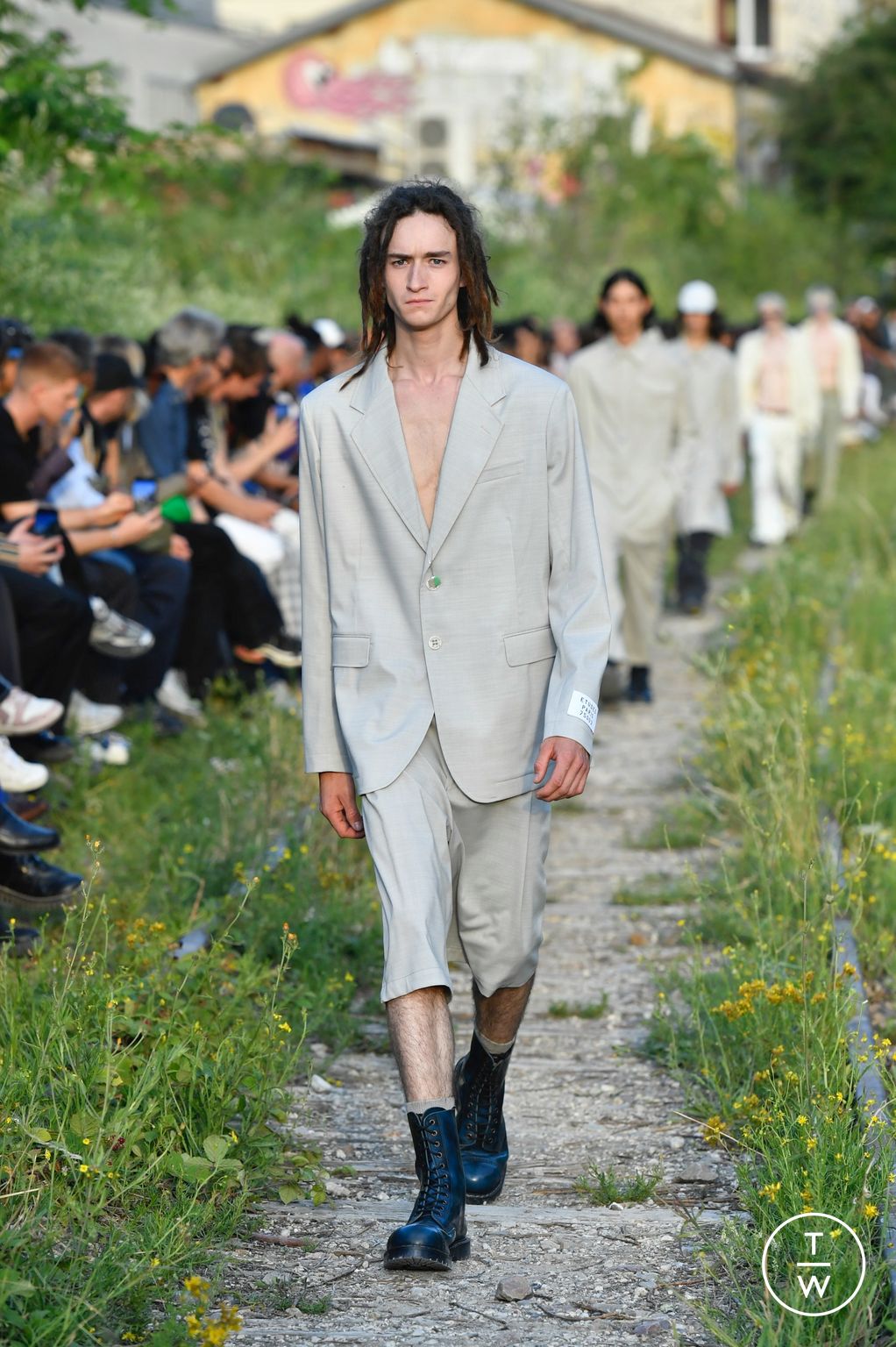 Fashion Week Paris Spring/Summer 2023 look 6 from the Études collection menswear