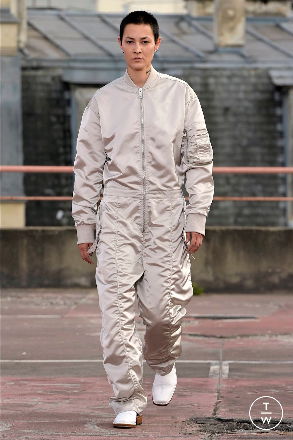 Fashion Week Paris Spring/Summer 2024 look 7 from the Études Studio collection menswear