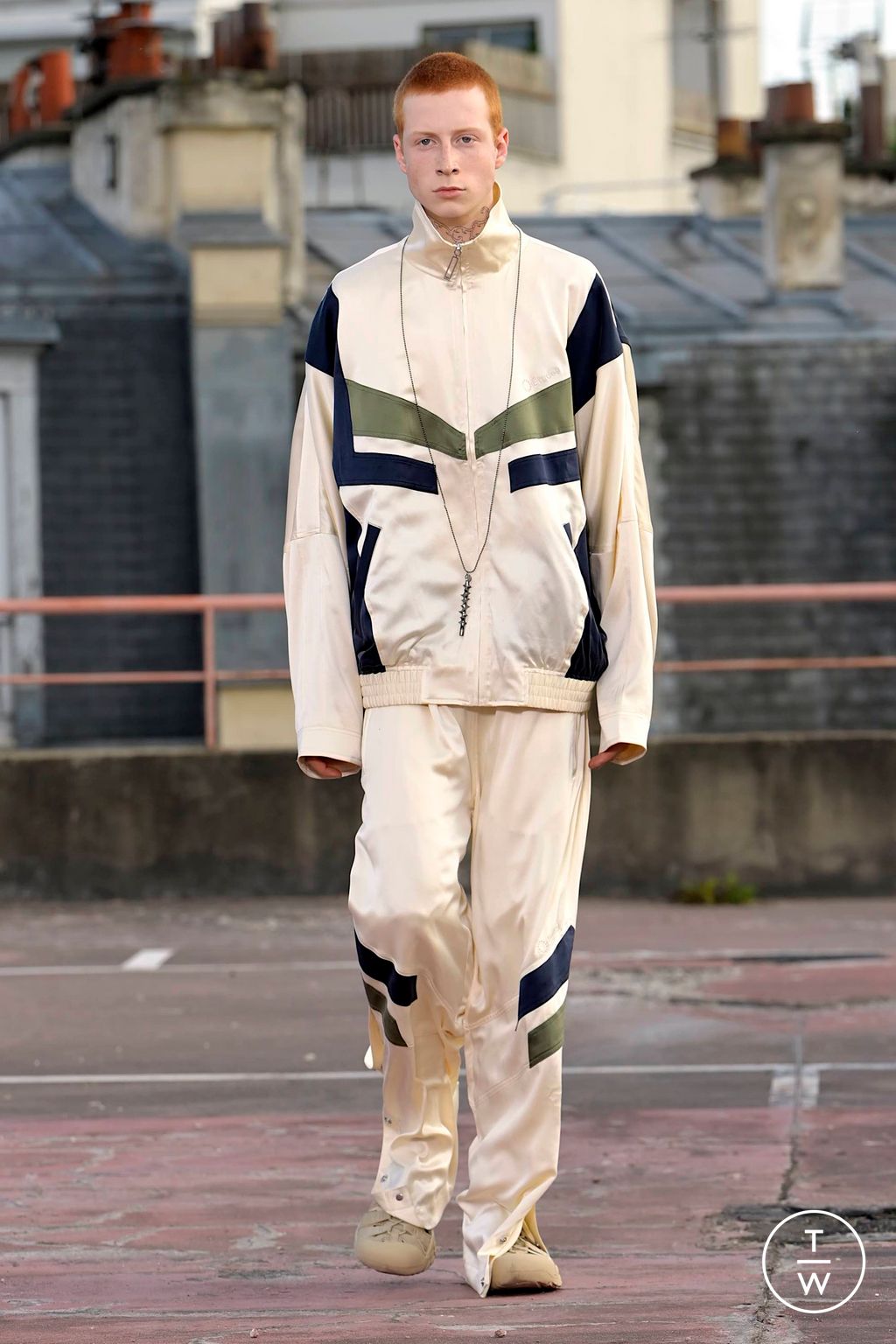 Fashion Week Paris Spring/Summer 2024 look 43 from the Études collection menswear