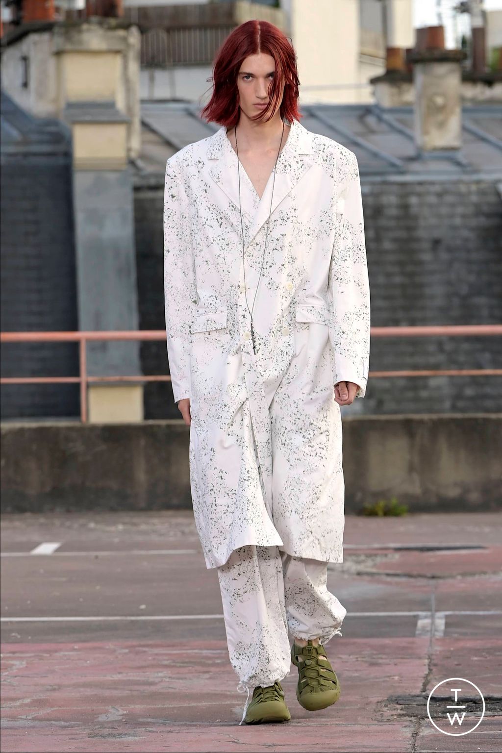 Fashion Week Paris Spring/Summer 2024 look 46 from the Études collection menswear
