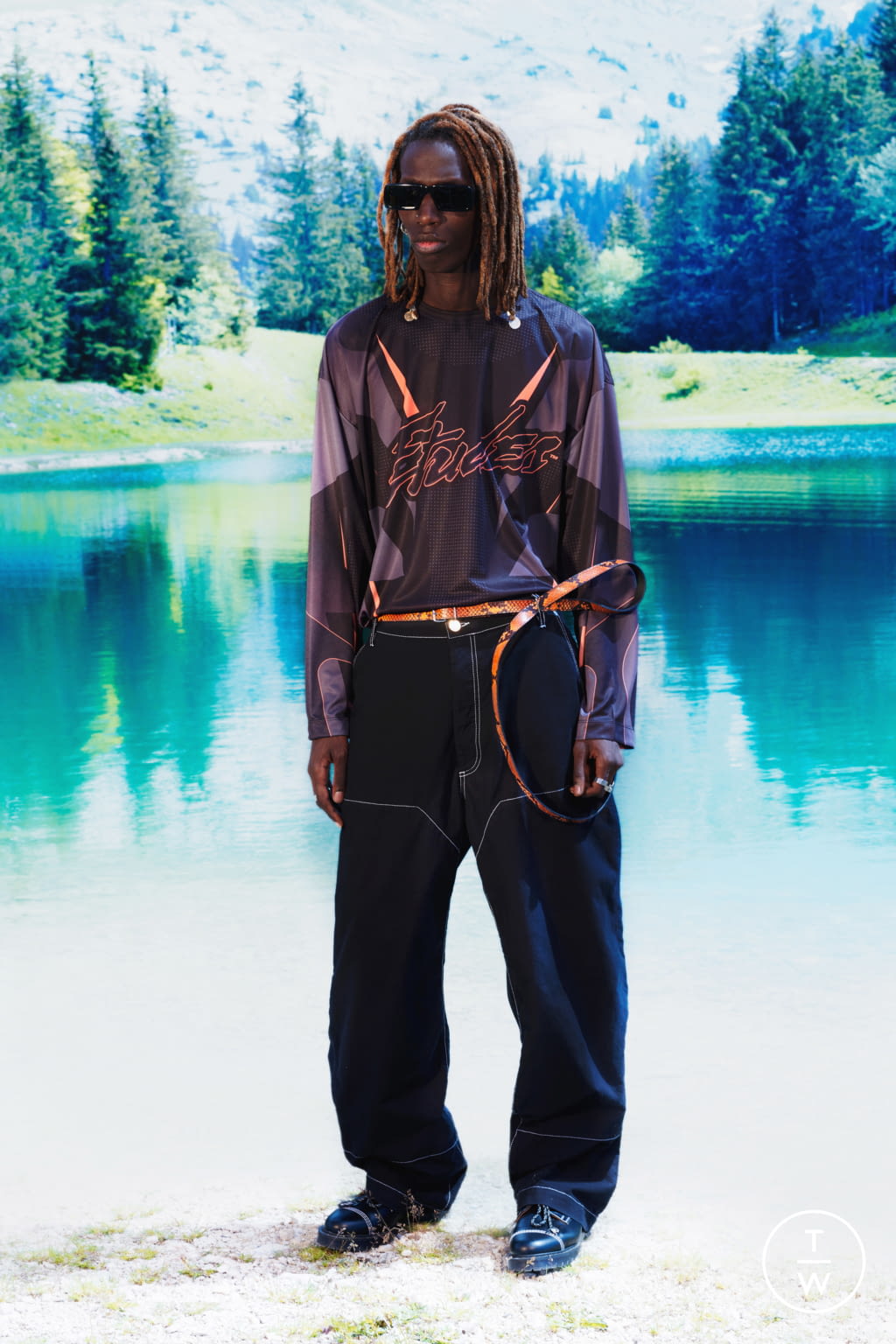 Fashion Week Paris Spring/Summer 2022 look 3 from the Études collection menswear