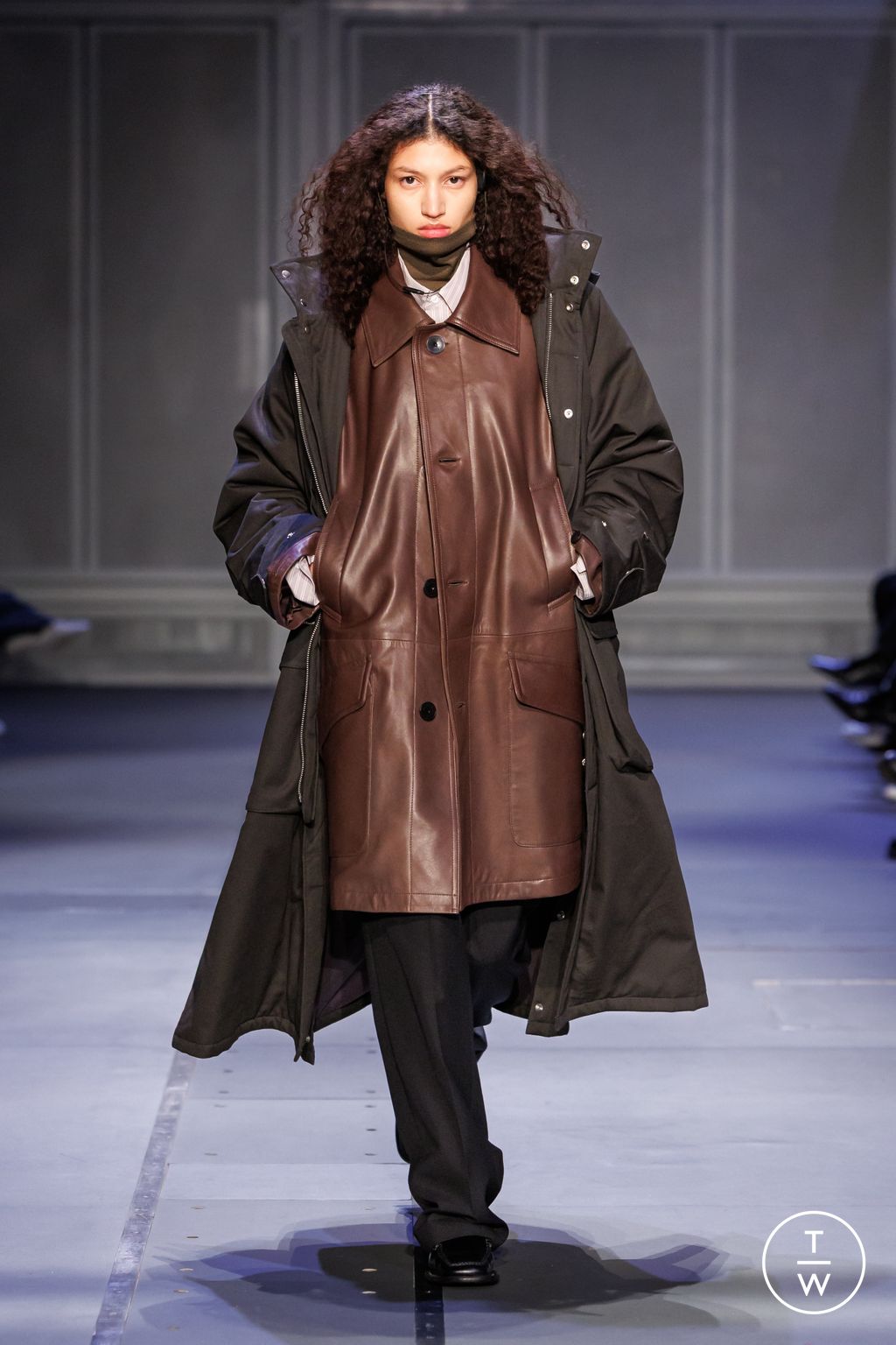 Fashion Week Paris Fall/Winter 2026 look 8 from the Études Studio collection menswear