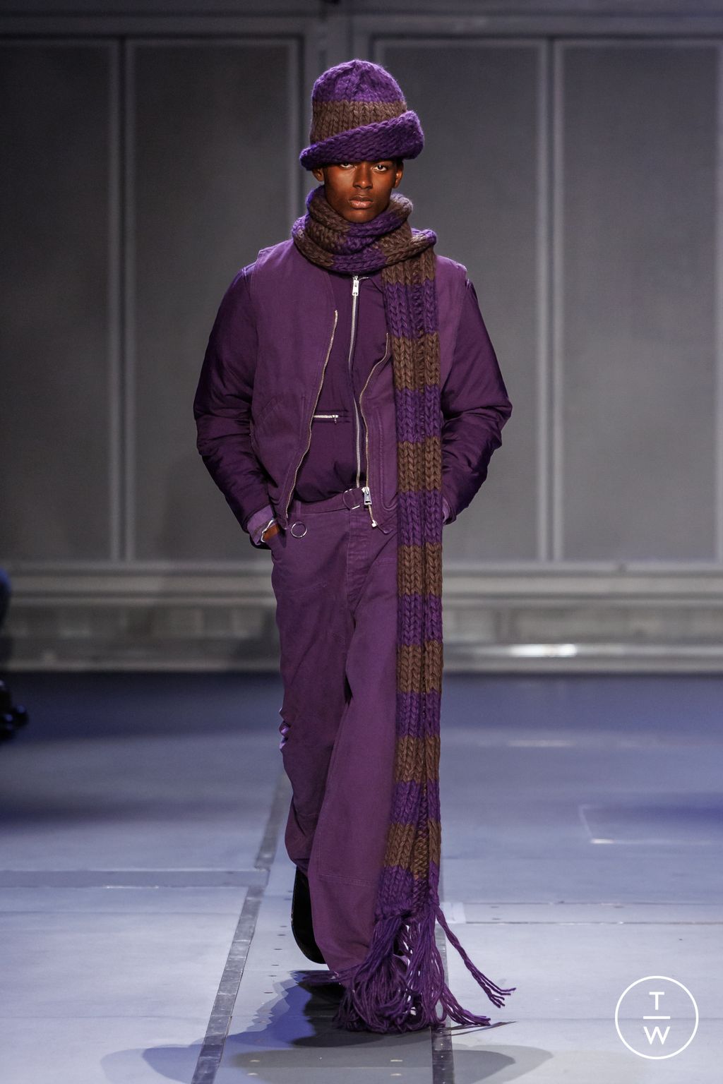 Fashion Week Paris Fall/Winter 2026 look 19 from the Études Studio collection menswear