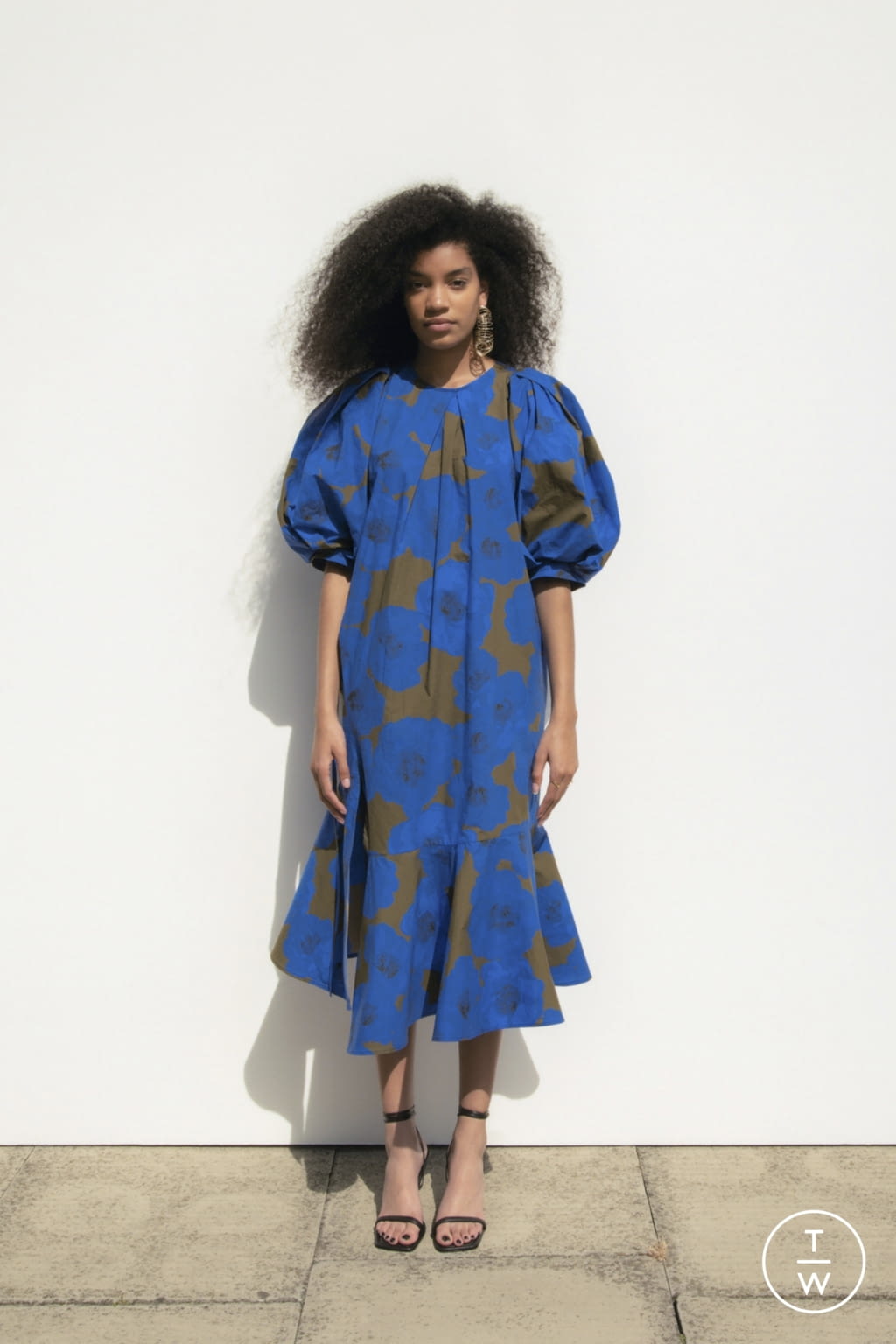 Fashion Week London Spring/Summer 2022 look 19 de la collection Eudon Choi womenswear