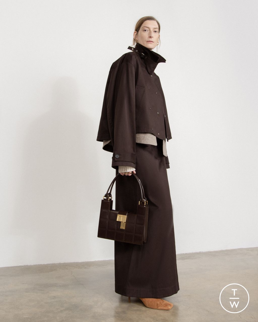 Fashion Week London Pre-Fall 2023 look 7 from the Eudon Choi collection womenswear
