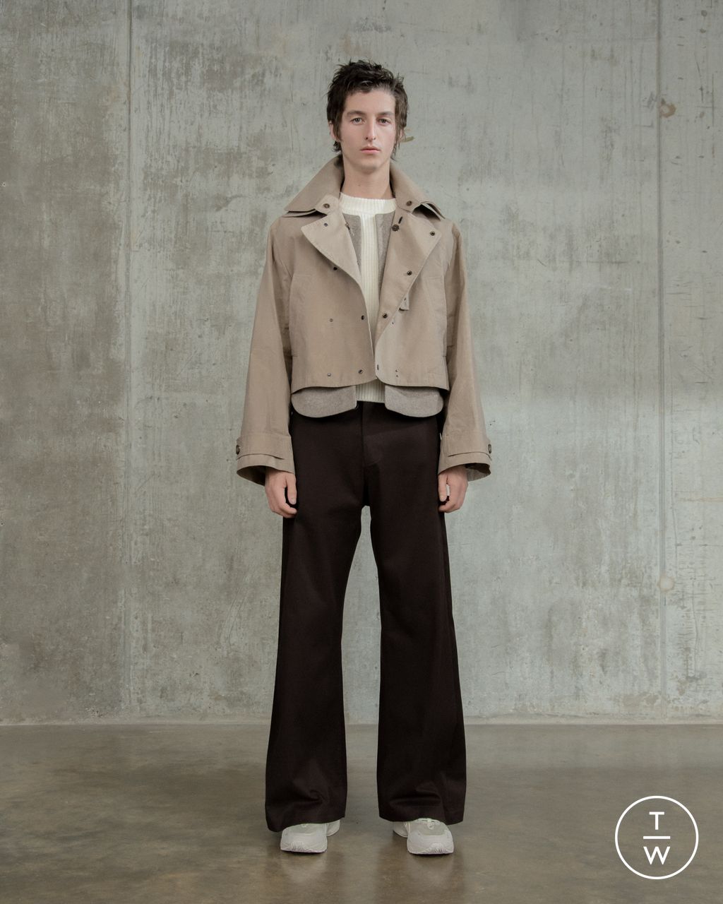 Fashion Week London Pre-Fall 2023 look 12 from the Eudon Choi collection womenswear