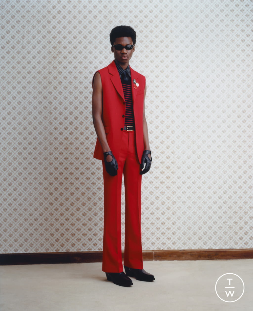 Fashion Week Paris Spring/Summer 2022 look 12 from the Ernest W. Baker collection menswear