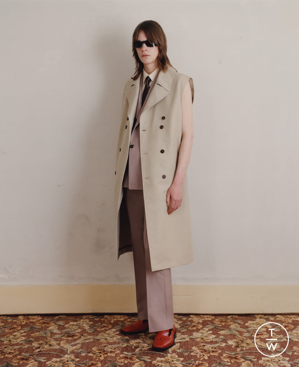 Fashion Week Paris Spring/Summer 2021 look 3 from the Ernest W. Baker collection 男装