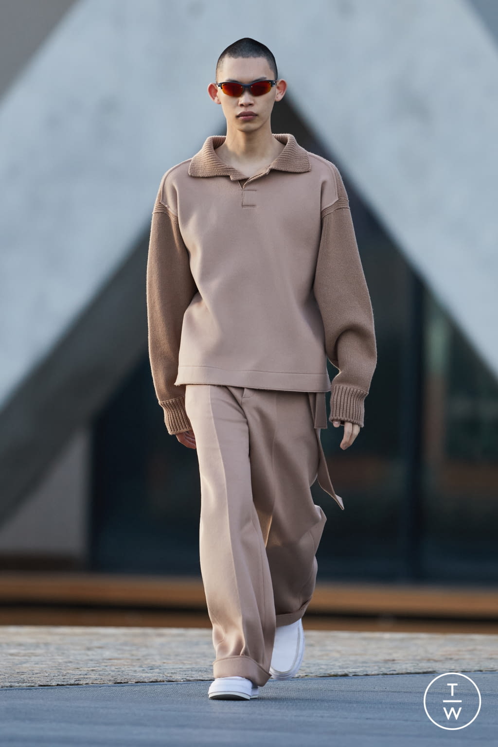 Fashion Week Milan Fall/Winter 2021 look 1 from the ZEGNA collection menswear